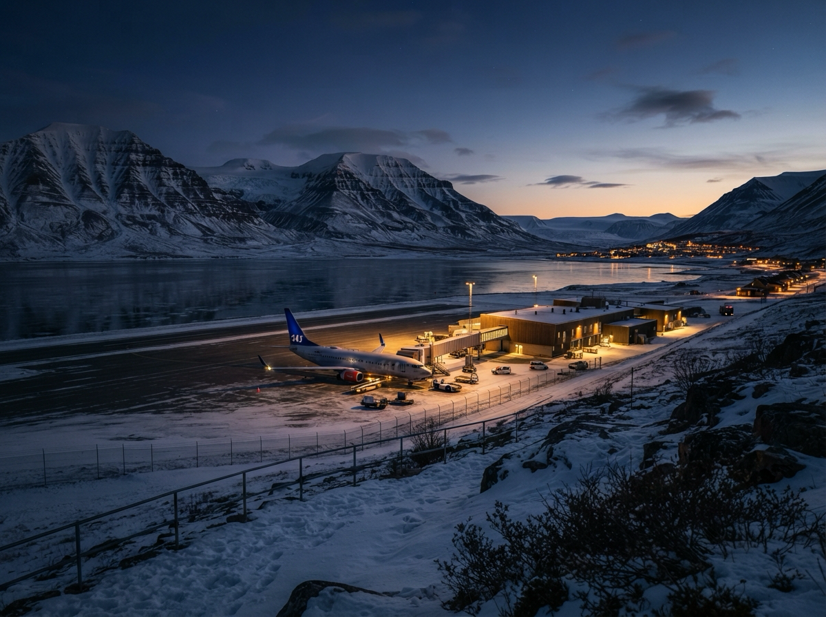 Svalbard Airport Longyear